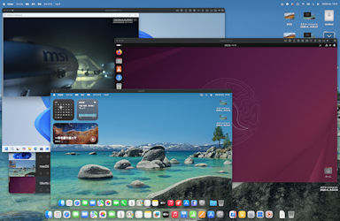 [M4 MacBook Air 13のデスクトップ]