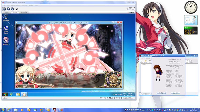 [Parallels Workstation 6 for Winのスナップ]