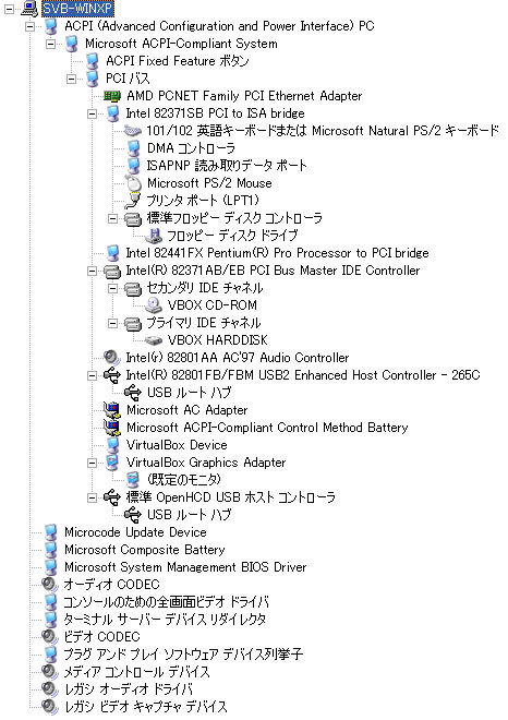 [デバイスリスト]