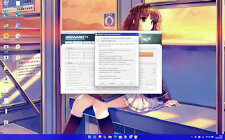 [HP Pavilionでの3DMark11。]