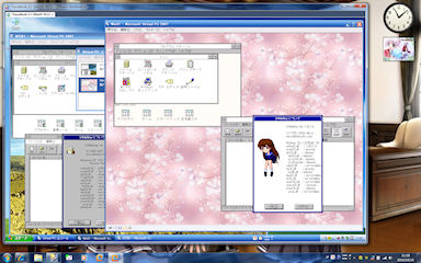 [VPC 2007 SP1 in WinXP on VMware 7.1 RC]