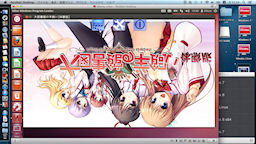 [Ubuntu 12.04ゲスト上の『大図書館の羊飼い』]