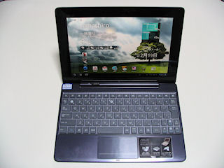 [EeePad TF201-GD64DとDock]
