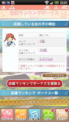 [イベント終了時の応援ランキング]
