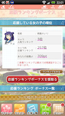 [イベント終了時の応援ランキング]