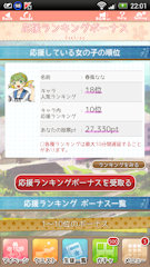 [イベント終了時の応援ランキング]