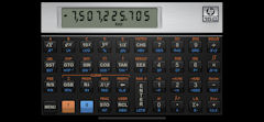 [HP 15C CalculatorでのTAN(355/226)の計算結果]