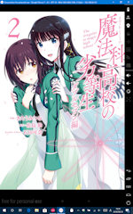 [WN803上のAndroid版Kindle]