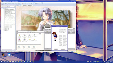 [MS-DOS 6.2/V + Windows 3.1環境なゲスト。]