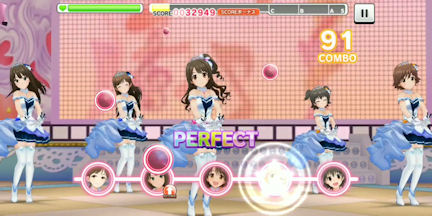 [『S(mile)ING!』のLive (ZenFone 5遠景)]