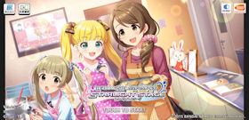 [デレステのトップ画面(ZenFone 5)]