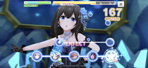 [『咲いて Jewel』のLive (iPhone 11 Pro近景)]