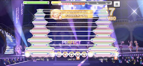 [『お願い！シンデレラ』グランドLiveのノーツ2]