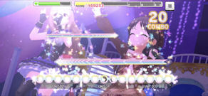 [『お願い！シンデレラ』グランドLiveのノーツ3]