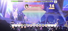[『お願い！シンデレラ』グランドLiveのノーツ4]