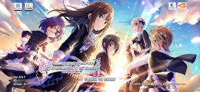 [デレステのトップ画面(iPhone XS)]