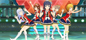 [ミリシタのMV画面(HUAWEI P30 lite)]