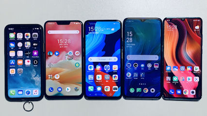 [nova 5TとOPPO Reno A]