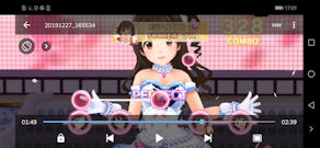 [MX Player Proでの動画再生(nova 5T)]