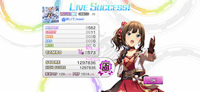 [『咲いてJewel』のスコア]