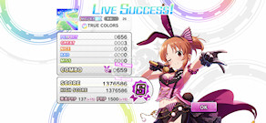 [『TRUE COLORS』のスコア]