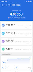 [Redmi K20 ProのAnTuTuスコア(V8.2.2)]