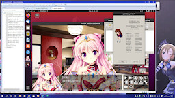 [Wineを介した『千の刃濤、桃花染の皇姫』と拙作LHMelt]