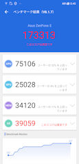 [ZenFone 5のAnTuTuスコア(V8.1.7)]