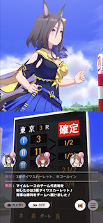 [第3レースのゴール後]