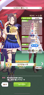 [第3レースのパドック]