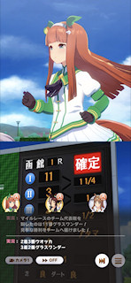 [第1レースのゴール後]