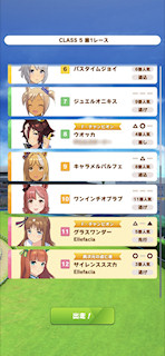 [第1レースの枠]
