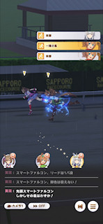 [第2レースのゴール前]