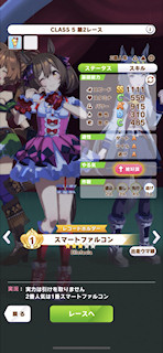 [第2レースのパドック]