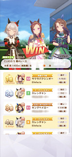 [第4レースの着順]