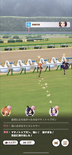 [第1レースの最終直線6]