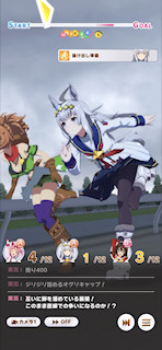[第2レースの最終直線]
