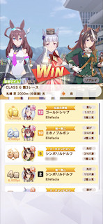 [第3レースの着順]
