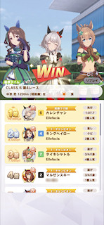 [第4レースの着順]