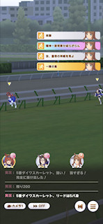 [第5レースの最終直線6]