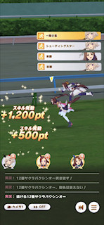 [第1レースのゴール前]