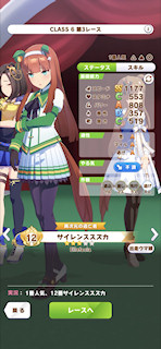 [第3レースのパドック]