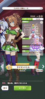 [第4レースのパドック]