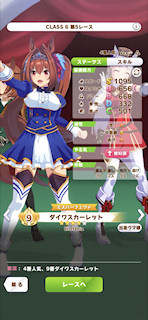 [第5レースのパドック]
