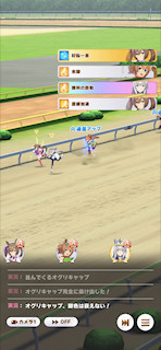 [第2レースのゴール前]