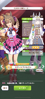 [第2レースのパドック]