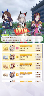 [第3レースの着順]