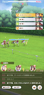 [第4レース，最初の直線]