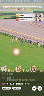 [第2レースの最終直線2]