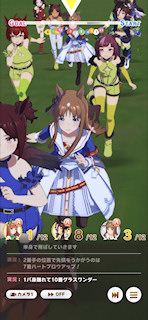 [第3レース，最初の直線7]